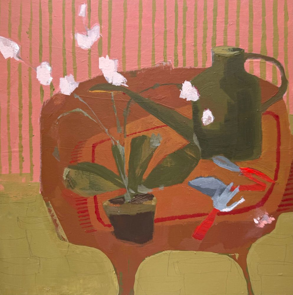 Tablescape with Watering Can