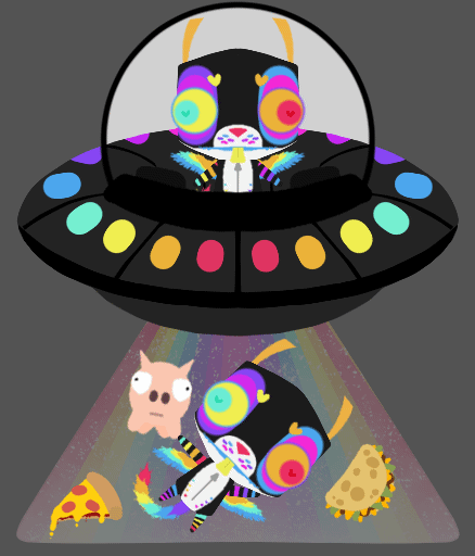 Gir | Invasion/Abduction | Sticker/Emoji | YCH