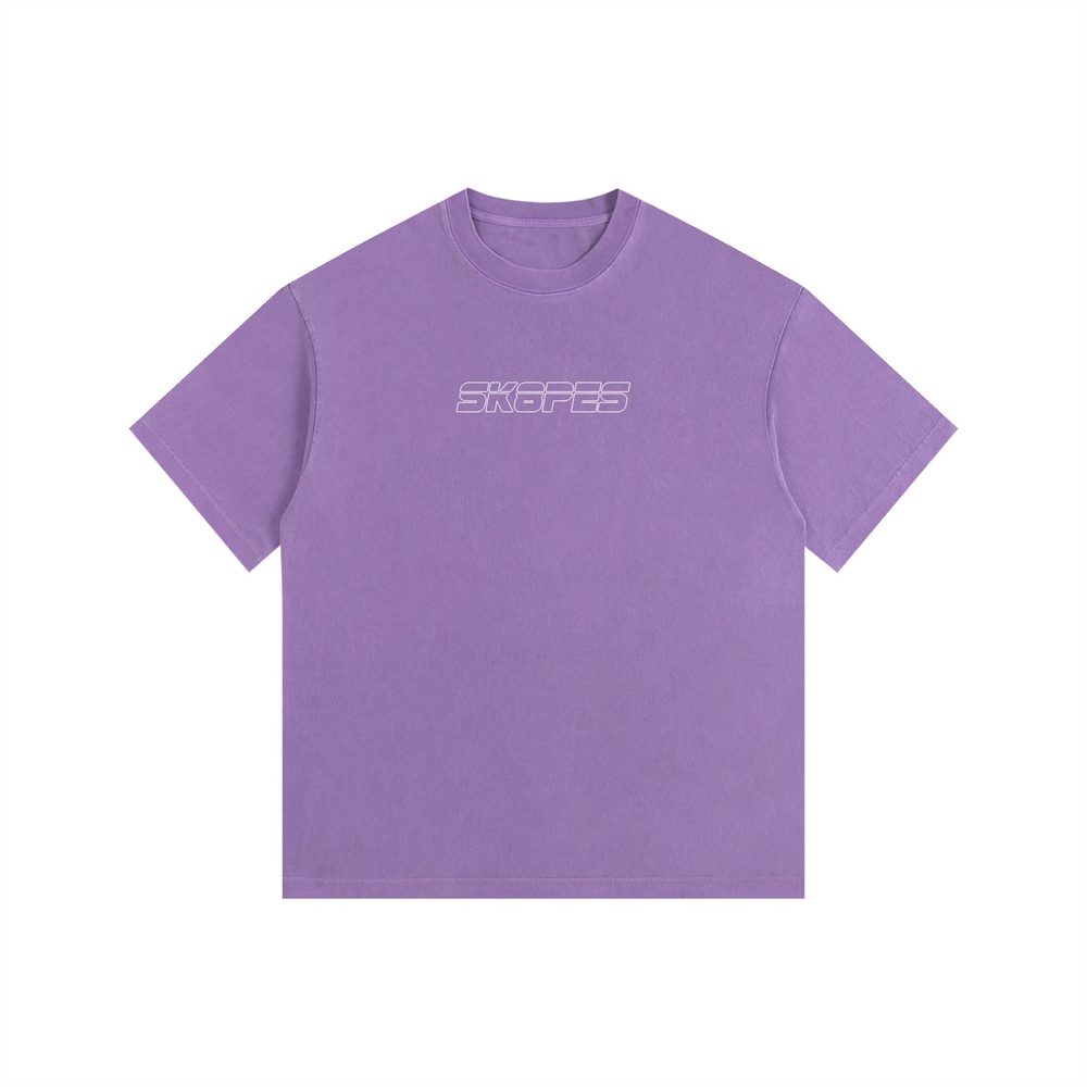 Vintage Washed Oversized Cotton T-Shirt